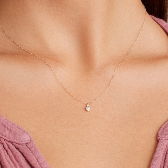 Gorjana Diamond Necklace Fine Jewelry - Picture 3 of 9